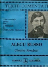 Alecu Russo - Cintarea Romaniei ( Colec?ia TEXTE COMENTATE ) foto