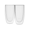 Set 2 pahare, cu perete dublu, sticla, 450ml - Zokura