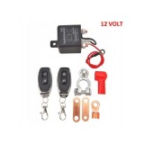 Comutator de deconectare baterie auto cu telecomanda 12V 200A, antifurt