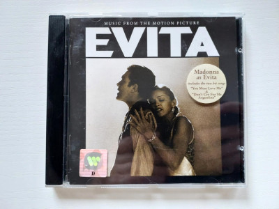 Andrew Lloyd Webber And Tim Rice &amp;ndash; Evita (Music From The Motion Picture) CD foto