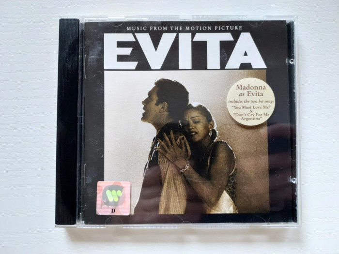 Andrew Lloyd Webber And Tim Rice &ndash; Evita (Music From The Motion Picture) CD