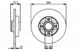 BOSCH 0 986 479 383 Disc frana