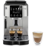 Espressor automat De&rsquo;Longhi Magnifica Start ECAM 220.30.SB, 1450 W, 1.8 l, 15 bar, sistem de spumare lapte manual, negru/ argintiu