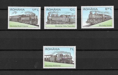 ROMANIA 2018 - LOCOMOTIVE, MOCANITE, MNH - LP 2208 foto