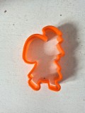Forma de fursecuri / biscuiti / prajitura - Mos Craciun / Mos Gerila - plastic, anii 80 Romania