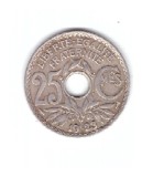 Moneda Franta 25 centimes 1923, stare buna, curata