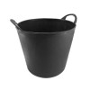 Galeata pentru constructii, rotunda, flexibila, neagra, 55 L, Artool&nbsp; GartenVIP DiyLine