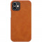 Husa pentru iPhone 12 mini - Nillkin QIN Leather Case - Brown