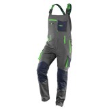 Pantaloni de lucru cu pieptar, salopeta, model Premium, bumbac, marimea M/50, NEO GartenVIP DiyLine