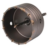 Carota pentru gaurire beton 110 mm cu tija SDS-Plus si burghiu pilot