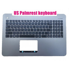 Carcasa superioara cu tastatura palmrest Laptop, Asus, X555L, X554L, K555L, A555L, A554L, R556L, F554L, F555L, F556U, 90NB0AQF-R31US0, varianta metali