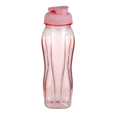 Sticlă Apă Sport, Live Up, Capacitate 750ml, Plastic Roz foto