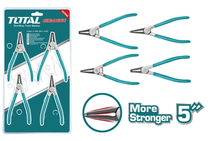Set clesti pentru sigurante Total - 4 buc - 5/125mm