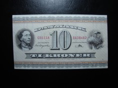 DANEMARCA 10 KRONER 1936 XF ++