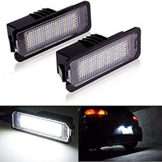 Lampi led numar pentru Volkswagen Golf 4,5,6, Passat, Polo, Eos, Pheanton