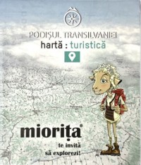 Podisul Transilvaniei - Harta turistica zonala foto