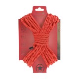 Fr&acirc;nghie OUCH! Bondage Rope, pentru jocuri erotice BDSM, lungime 10 metri, culoare roșu