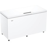 Lada frigorifica Haier HCE520E, Low Frost, 508 l, H 89 cm, Clasa E, alb