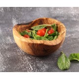 Bol Rustic Din Lemn De Măslin