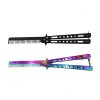 Set doua briceaguri fluture pentru antrenament , IdeallStore&reg; , 22 cm, multicolor