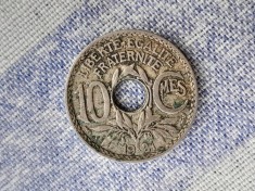 10 centimes 1921 - Franta. foto