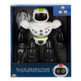 Robot cu lumini si sunete, Sunman, Warrior, Galben, 29 cm