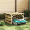 VidaXL Garaj pentru mașină de tuns iarba robotizată Maro 42013028