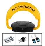 Cumpara ieftin Blocator Parcare Electric cu Telecomanda si Senzori Avertizare, Auto-Blocare, Alarma, Protectie Furt, 2 Tone