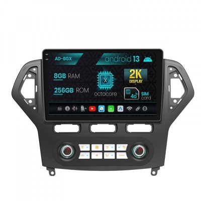 Navigatie Ford Mondeo (2007-2010) Clima Automata, Android 13, X-Octacore 8GB RAM + 256GB ROM, 10.36 Inch - AD-BGX9008+AD-BGRKIT127 foto