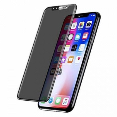 Set 2 folii de sticla 5D Apple iPhone X Privacy Glass MyStyle folie securizata duritate 10H foto