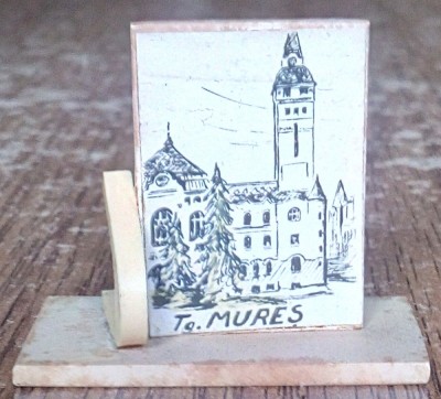 Microvedere-bibelou Tg. Mures, reg. Mures, R. P. R., circa 1955 foto