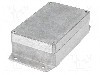 Carcasa aluminiu, 80mmx125mmx40mm, IP67, GAINTA - G107MF-IP67