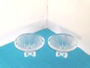 Suporturi cristal lumanare pastila, suflate manual - design Paul Isling, Nybro