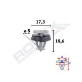SET HUSE SCAUN UMBRELLA PENTRU SKODA OCTAVIA II 2004-2009 (BANCHETA FRACTIONATA) TIP 1 CU TETIERE SPATE IN