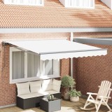 Cortina Retractabilă Manual Alb 300x250 cm