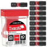 Set biti de impact T40, 25 mm S2, 10 bucati, Tvardy T00181-25-10