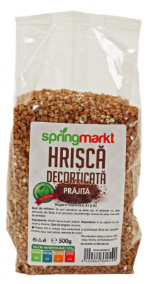 Hrisca prajita decorticata 500gr foto