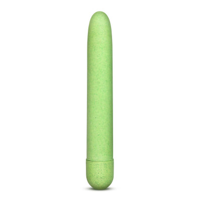 Vibrator Gaia Eco Vibe, Multispeed, ABS, Verde, 17.5 cm foto