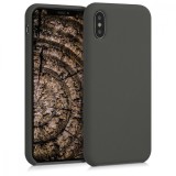 Husa pentru Apple iPhone X / iPhone XS, Silicon, Verde, 42495.107, Carcasa