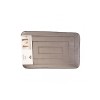 Covor baie Casa Plastor Rectangle, 50x80x1.3 cm, gri