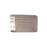 Covor baie Casa Plastor Rectangle, 50x80x1.3 cm, gri
