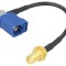 Adaptor SMA-Fakra albastra m-t antena GPS auto