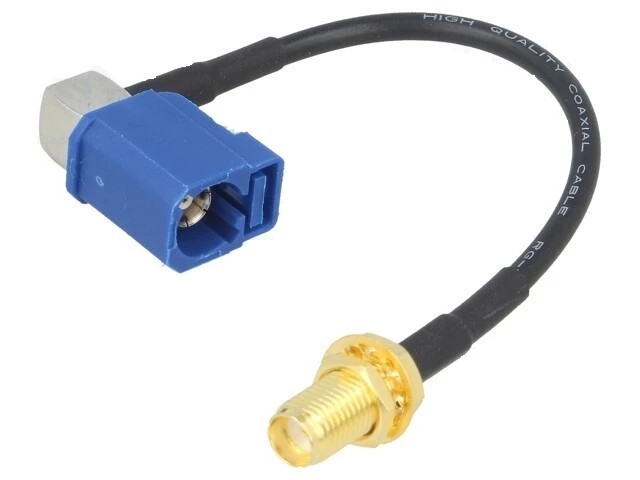 Adaptor SMA-Fakra albastra m-t antena GPS auto