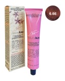 Vopsea vegana 6.66 Intense Red Dark Blonde, 100ml, Natural Kay