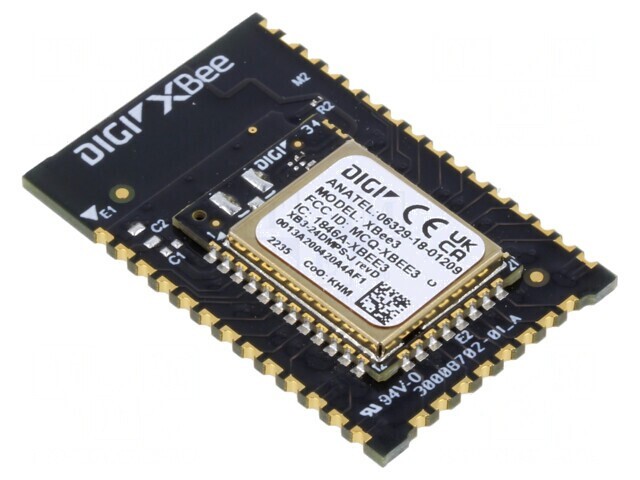 Modul RF PCB XBee 2.4GHz I2C/SPI/UART