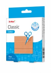 Dr. Max Plasturi clasici sterili 8 x 10cm, 10 bucati