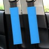Set 2 Perne Protectie Centura Auto Amio, Albastru, Confortabile, Montare Velcro, 22x6 cm