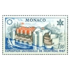 Monaco 1967 - T&acirc;rgul Mondial la Montreal, neuzata