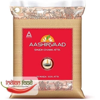 AASHIRVAAD Chakki Atta (Faina de Grau Indiana) 5kg foto