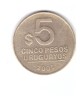 Moneda Uruguay 2 pesos 2005, stare buna, curata, America Centrala si de Sud, Bronz-Aluminiu